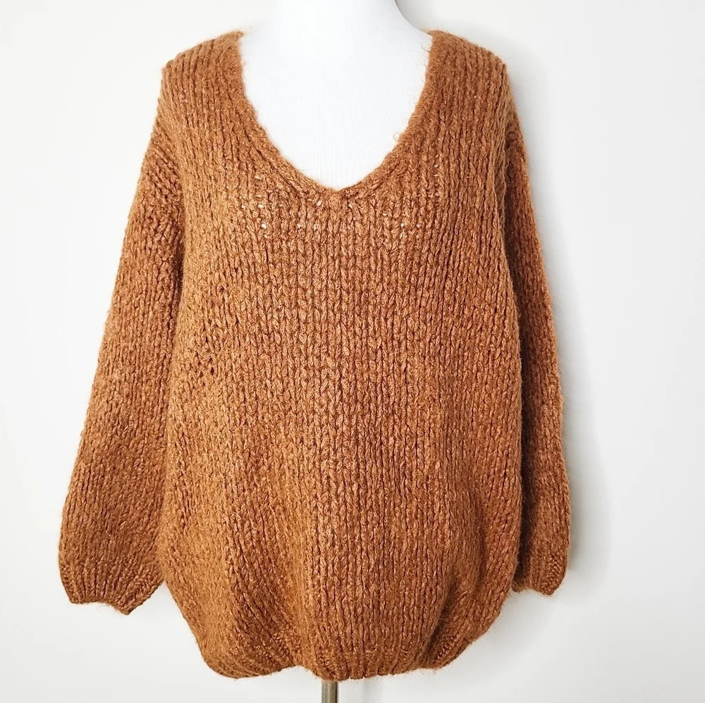 New Natasha Paris Chunky Knit Sweater